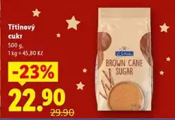 Lidl Třtinový cukr nabídka