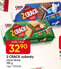 Hruška 2 CRACK sušenky nabídka