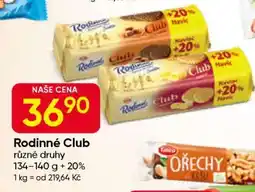 Hruška Rodinné Club nabídka