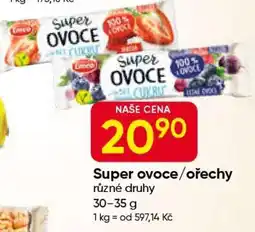 Hruška Super ovoce/ořechy nabídka