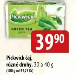 Bala Pickwick čaj nabídka