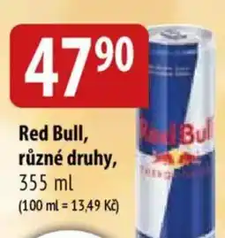 Bala Red Bull nabídka