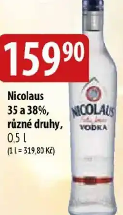 Bala Nicolaus 35 a 38% nabídka