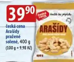 Bala Česká cena Arašídy pražené solené nabídka