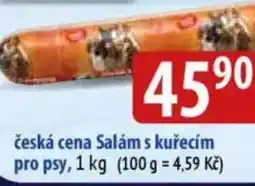 Bala Česká cena Salám s kuřecím pro psy nabídka