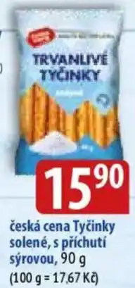 Bala Česká cena Tyčinky solené, s příchutí syrovou nabídka