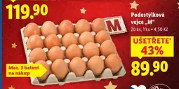 Lidl Podestýlková vejce,,M“ nabídka
