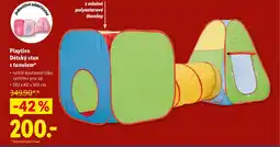 Lidl Playtive Dětský stan s tunelem nabídka
