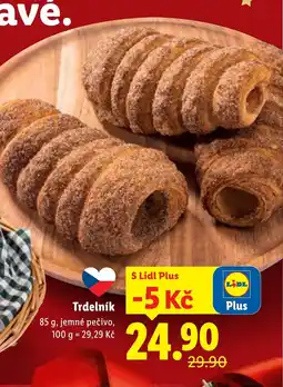 Lidl Trdelník nabídka