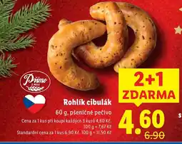Lidl Rohlík cibulák nabídka