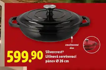 SilvercrestⓇ Litinová servírovací pánev