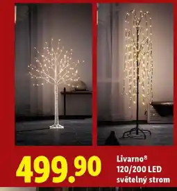 Lidl Livarno® 120/200 LED světelný strom nabídka