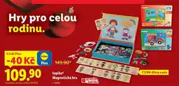 Lidl Lupilu Magnetická hra nabídka