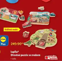 Lidl Lupilu® Dřevěné puzzle se zvukem nabídka