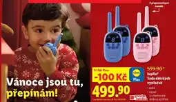 Lidl Lupilu Sada dětských vysílaček nabídka
