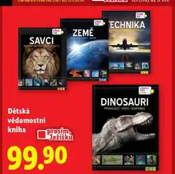 Lidl Dětská vědomostní kniha nabídka