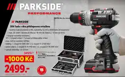 Lidl PARKSIDE 20V Sada s aku příklepovou vrtačkou nabídka