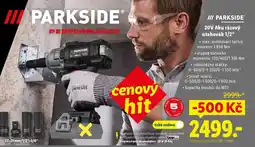 Lidl PARKSIDE 20V Aku rázový utahovák 1/2" nabídka