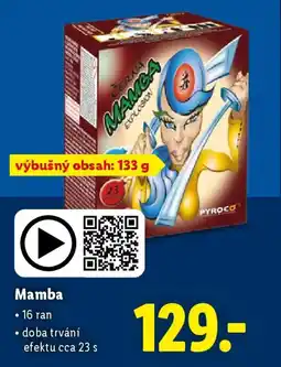 Lidl Mamba nabídka
