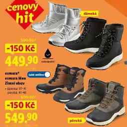 Lidl EsmaraⓇ Esmara Men Zimní obuv nabídka