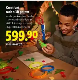 Lidl Kreativní sada s 3D perem nabídka