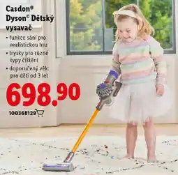 Lidl Casdon® Dyson® Dětský vysavač nabídka