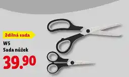Lidl W5 Sada nůžek nabídka