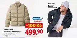 Lidl Esmara Men Prošívaná termo bunda nabídka