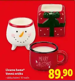 Lidl Livarno home® Vonná svíčka nabídka