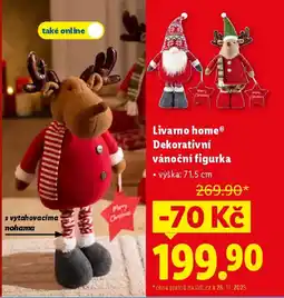 Lidl Livarno home® Dekorativní vánoční figurka nabídka