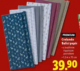 Lidl Crelando Balicí papír nabídka