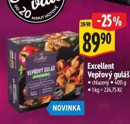 Albert Excellent Vepřový guláš chlazený nabídka
