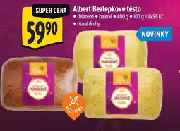 Albert Albert Bezlepkové těsto nabídka