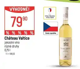 Globus Château Valtice nabídka