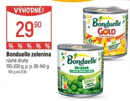 Globus Bonduelle zelenina nabídka