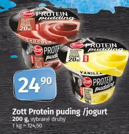 Coop Zott Protein puding /jogurt nabídka