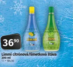 Coop Limmi citrónová/limetková štáva nabídka