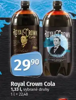 Coop Royal Crown Cola nabídka