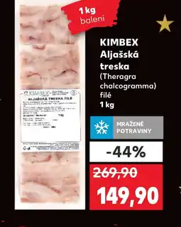Kaufland KIMBEX Aljašská treska nabídka