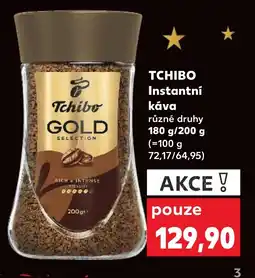 Kaufland TCHIBO Instantní kava nabídka