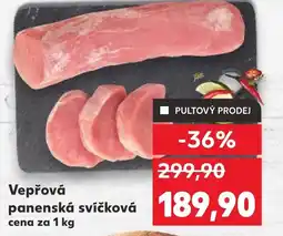 Kaufland Vepřová panenská svíčková nabídka