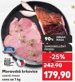 Kaufland Moravská krkovice nabídka
