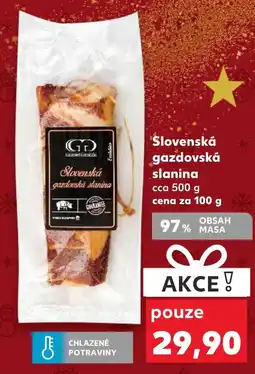 Kaufland Slovenská gazdovská slanina nabídka