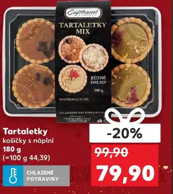 Kaufland Tartaletky nabídka