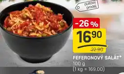 Flop Feferonový salát nabídka