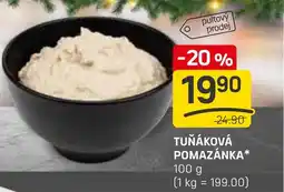 Flop Tuňáková pomazánka nabídka