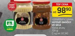 Flop Uzenářství Vávra Hotové omáčky ve skle nabídka
