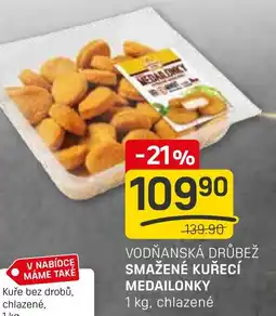 Flop Vodňanská Drůbež Smažené kuřecí medailonky nabídka