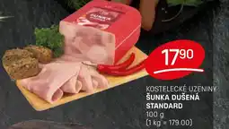Flop Kostelecké uzeniny šunka dušená standard nabídka