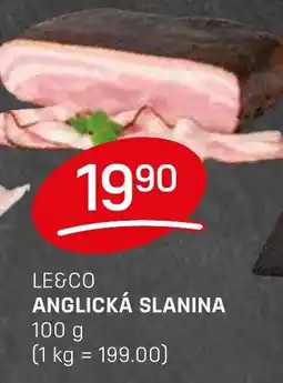Flop Le&Co Anglická slanina nabídka
